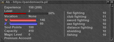 Signature for player Ab