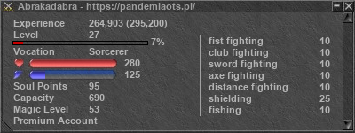 Signature for player Abrakadabra