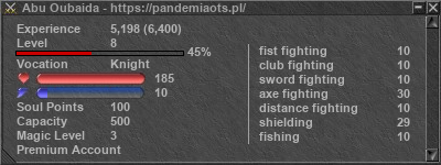 Signature for player Abu Oubaida