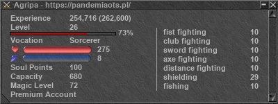 Signature for player Agripa