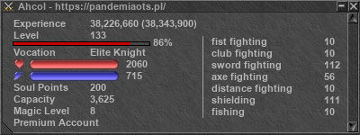 Signature for player Ahcol