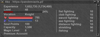 Signature for player Aks