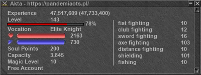 Signature for player Akta