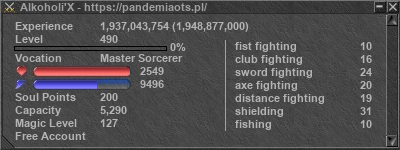 Signature for player Alkoholi'X