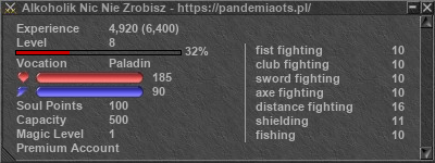 Signature for player Alkoholik Nic Nie Zrobisz