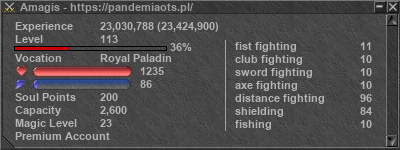 Signature for player Amagis