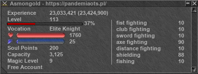 Signature for player Asmongold