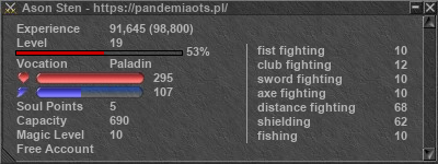 Signature for player Ason Sten