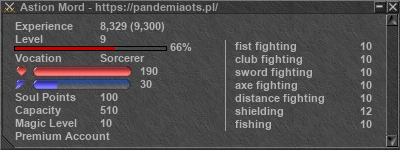 Signature for player Astion Mord