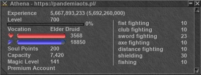 Signature for player Athena