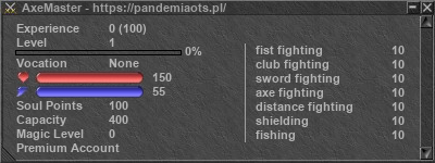 Signature for player AxeMaster