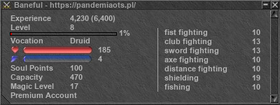 Signature for player Baneful