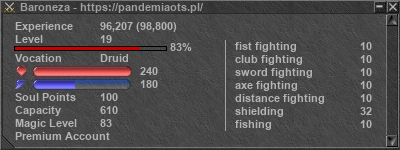 Signature for player Baroneza