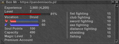 Signature for player Ben Mr