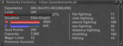 Signature for player Blokerka Dzielnicy