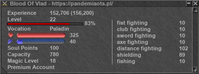 Signature for player Blood Of Vlad