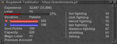 Signature for player Bogdanek Turbinator