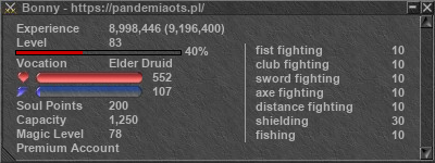 Signature for player Bonny