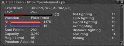 Signature for player Cala Breso