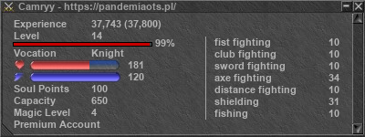 Signature for player Camryy