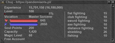 Signature for player Chuj