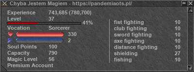 Signature for player Chyba Jestem Magiem