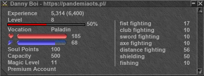 Signature for player Danny Boi