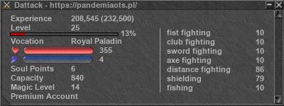 Signature for player Dattack