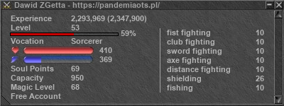 Signature for player Dawid ZGetta