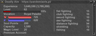 Signature for player Deadly Aim