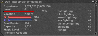 Signature for player Dee