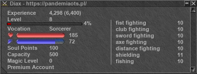 Signature for player Diax