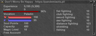 Signature for player Don't Worry Be Happy