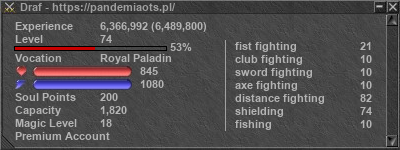 Signature for player Draf