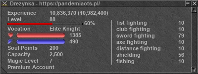 Signature for player Drezynka