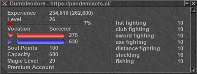 Signature for player Dumbleodore