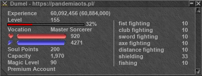 Signature for player Dumel