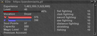 Signature for player EDie