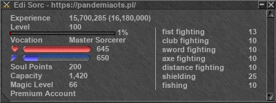 Signature for player Edi Sorc