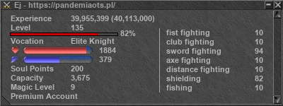 Signature for player Ej