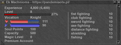 Signature for player Ek Machnioms