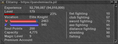 Signature for player Elitarny