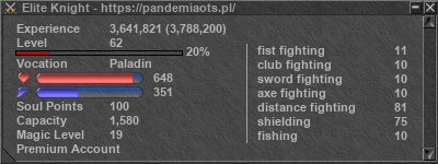 Signature for player Elite Knight