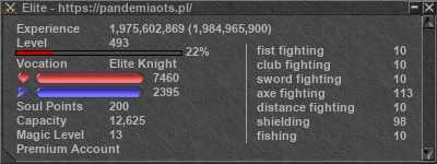 Signature for player Elite