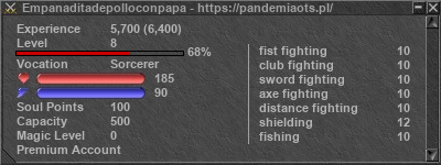 Signature for player Empanaditadepolloconpapa