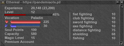 Signature for player Ethereal