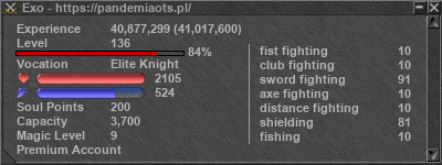 Signature for player Exo