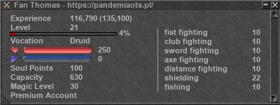 Signature for player Fan Thomas