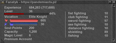 Signature for player Fanatyk