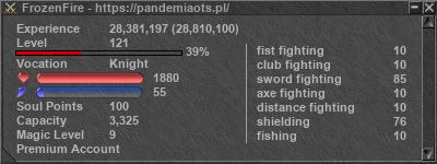 Signature for player FrozenFire